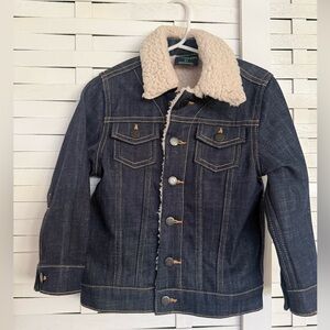 Oshkosh Denim Jacket with Sherpa Collar